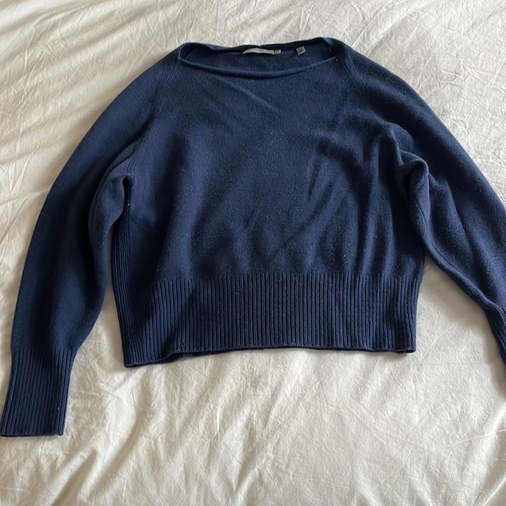 Vince cashmere navy sweater